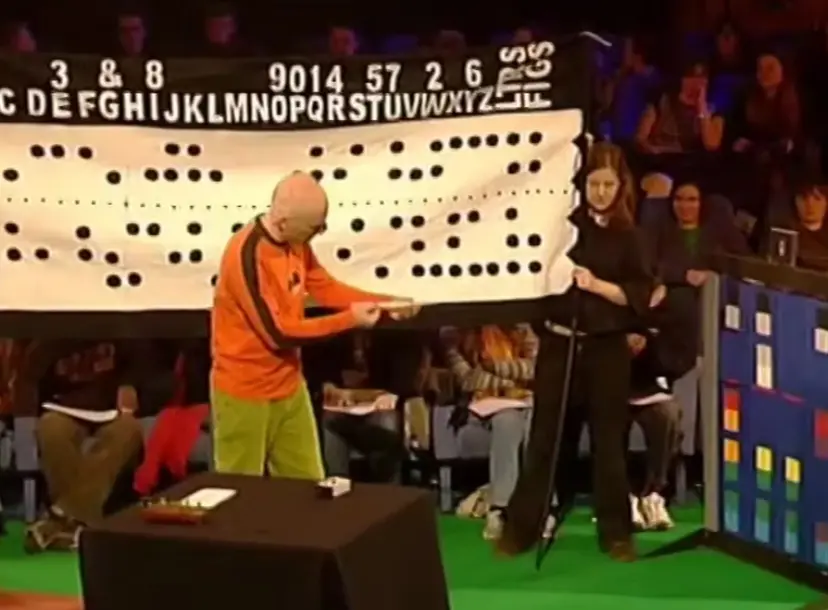 A still from Marcus du Sautoy's 2006 CHRISTMAS LECTURE 