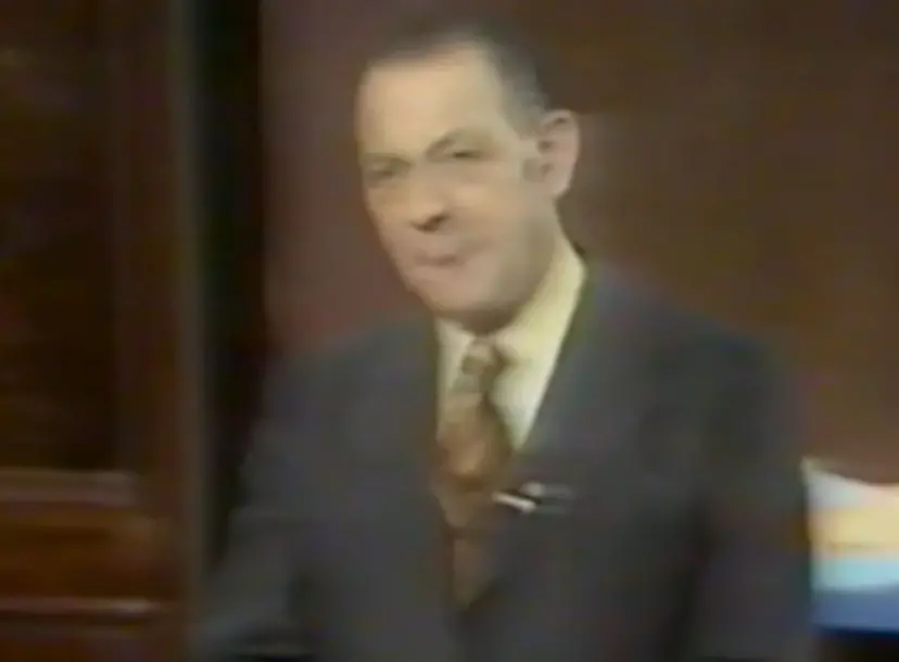 A till of Eric Laithwaite a tthe 1974 CHRISTMAS LECTURE