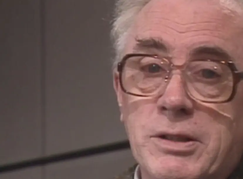 A still of Charles Taylor's face 
