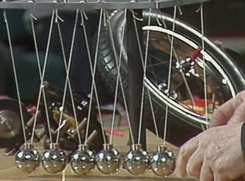 A still from the 1983 CHRISTMAS LECTURES