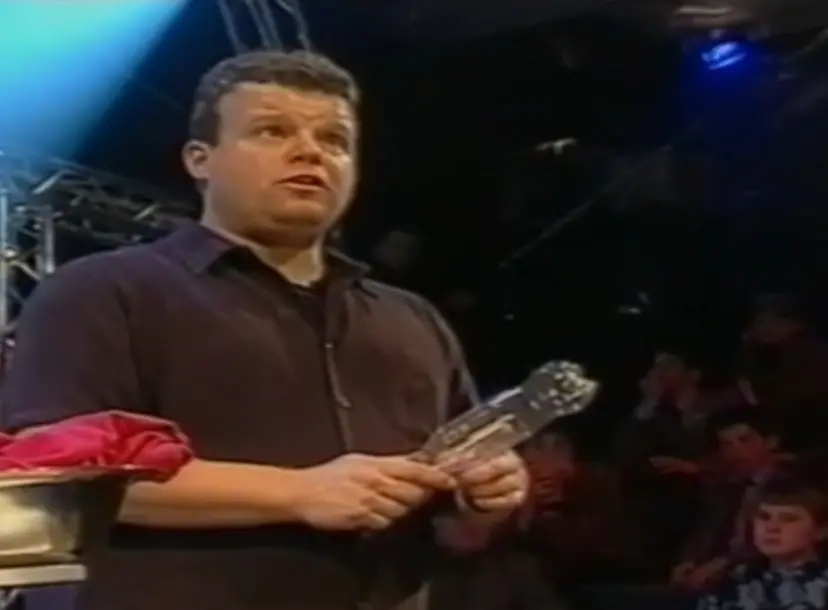 A still from the 2002 CHRISTMAS LECTURE