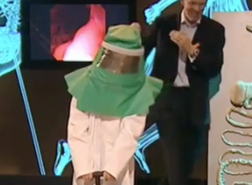 A still from the 2007 CHRISTMAS LECTURE