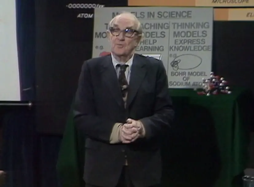 A still from the 1979 CHRISTMAS LECTURES