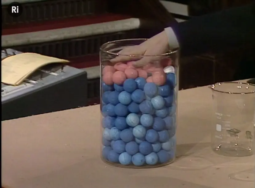 A still from the 1984 CHRISTMAS LECTURE