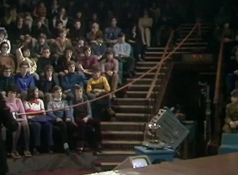 A still from the 1972 CHRISTMAS LECTURES