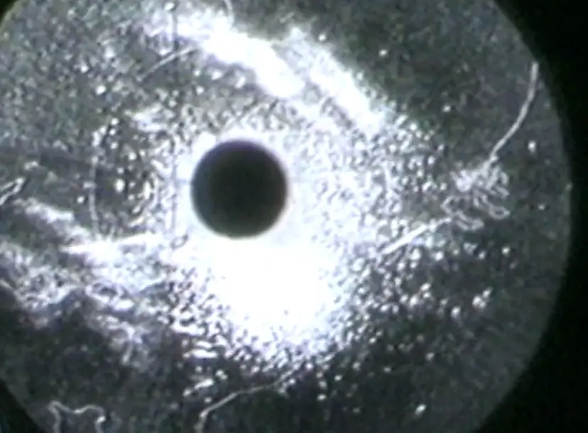 A still from the 1985 CHRISTMAS LECTURE