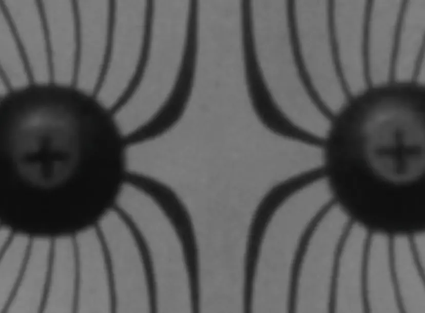A demonstration of Michael Faraday’s lines of force