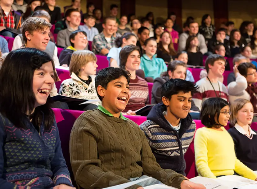 Children in the Ri Theatre