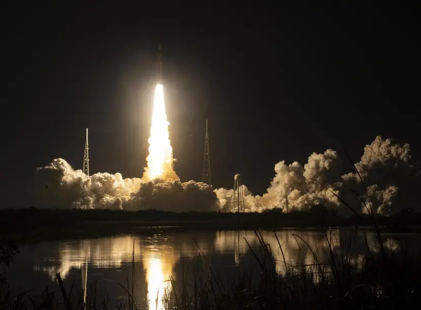 The launch of the Artemis mission