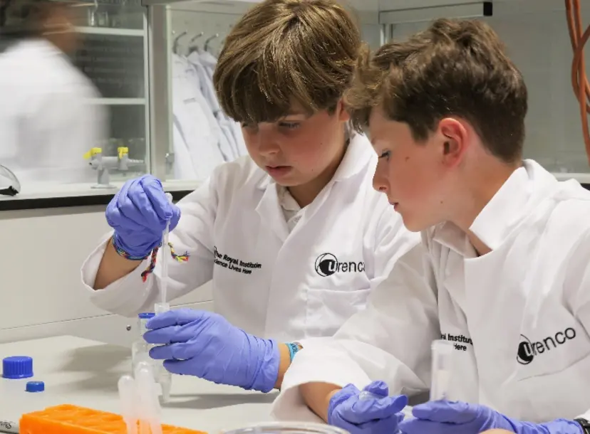 Young scientists in the Urenco Young Science Lab