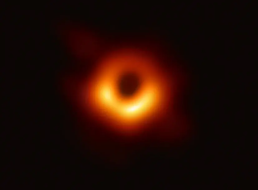 The first ever image of a black hole