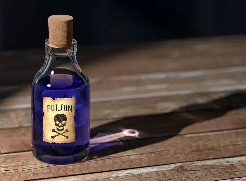 Image of a poison bottle