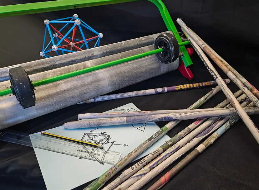A STIXX machine with some newspaper STIXX around it