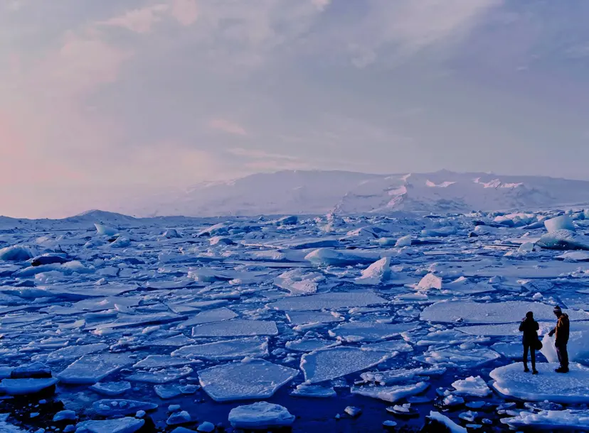 Melting ice sheets