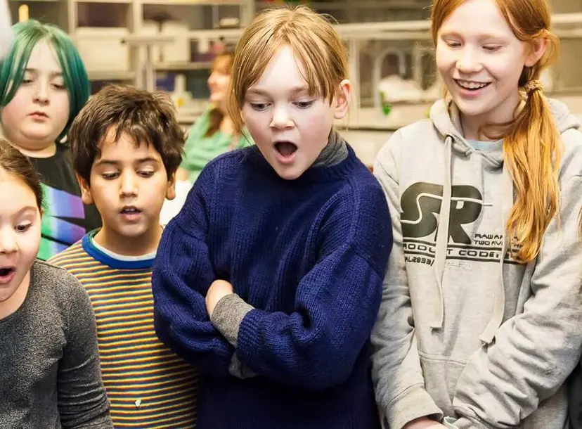 A group of participant surprised at a workshop