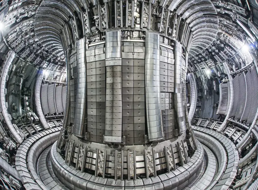 Image of Tokamak at JET
