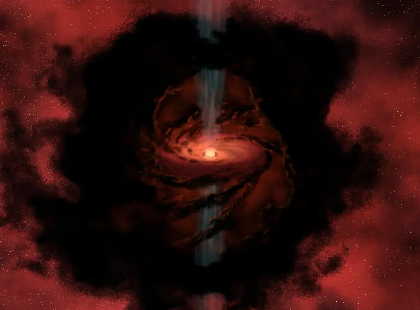 Event image 'Dusty Beginnings of a Star' by NASA