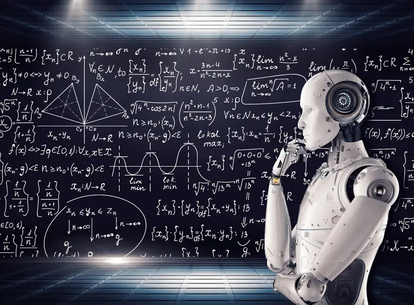 a robot thinking