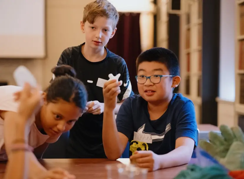 Students exploring energy