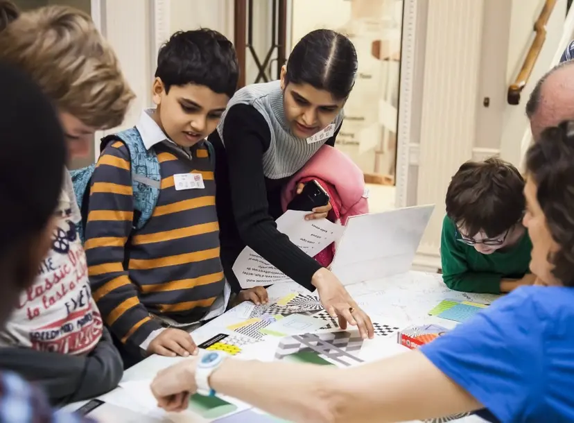 Students explore maths