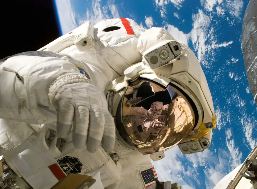 An astronaut