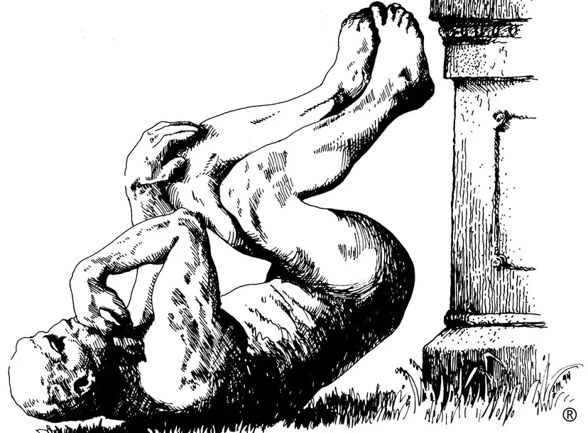 Image of the Ig Nobel logo, the stinker