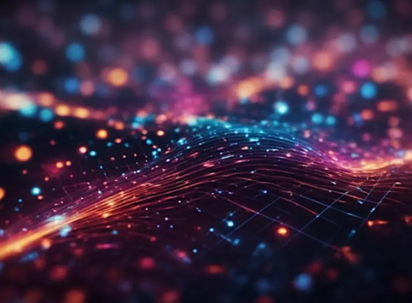 Bright coloured sparks released from wires