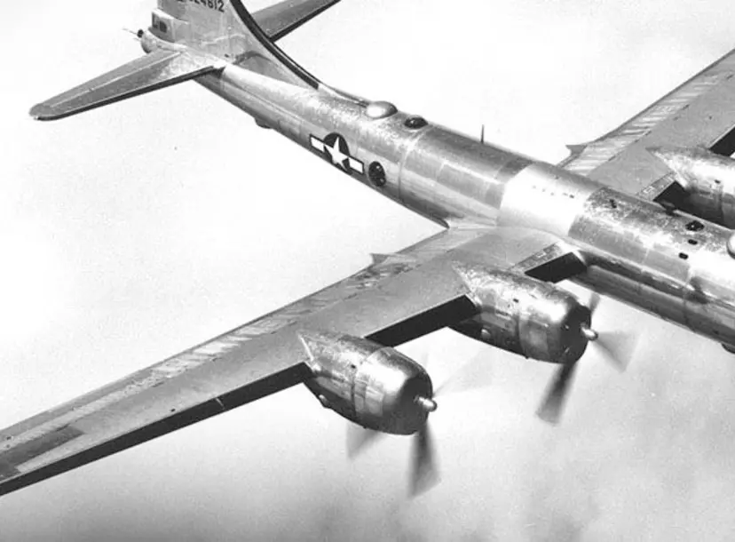 A USAAF B-29 Superfortress 