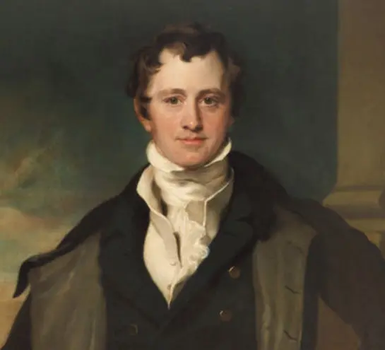 A painting of Humphry Davy