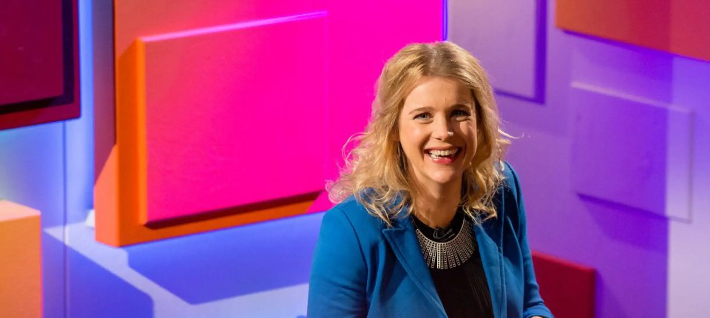 Prof Danielle George presenting the 2014 CHRISTMAS LECTURES