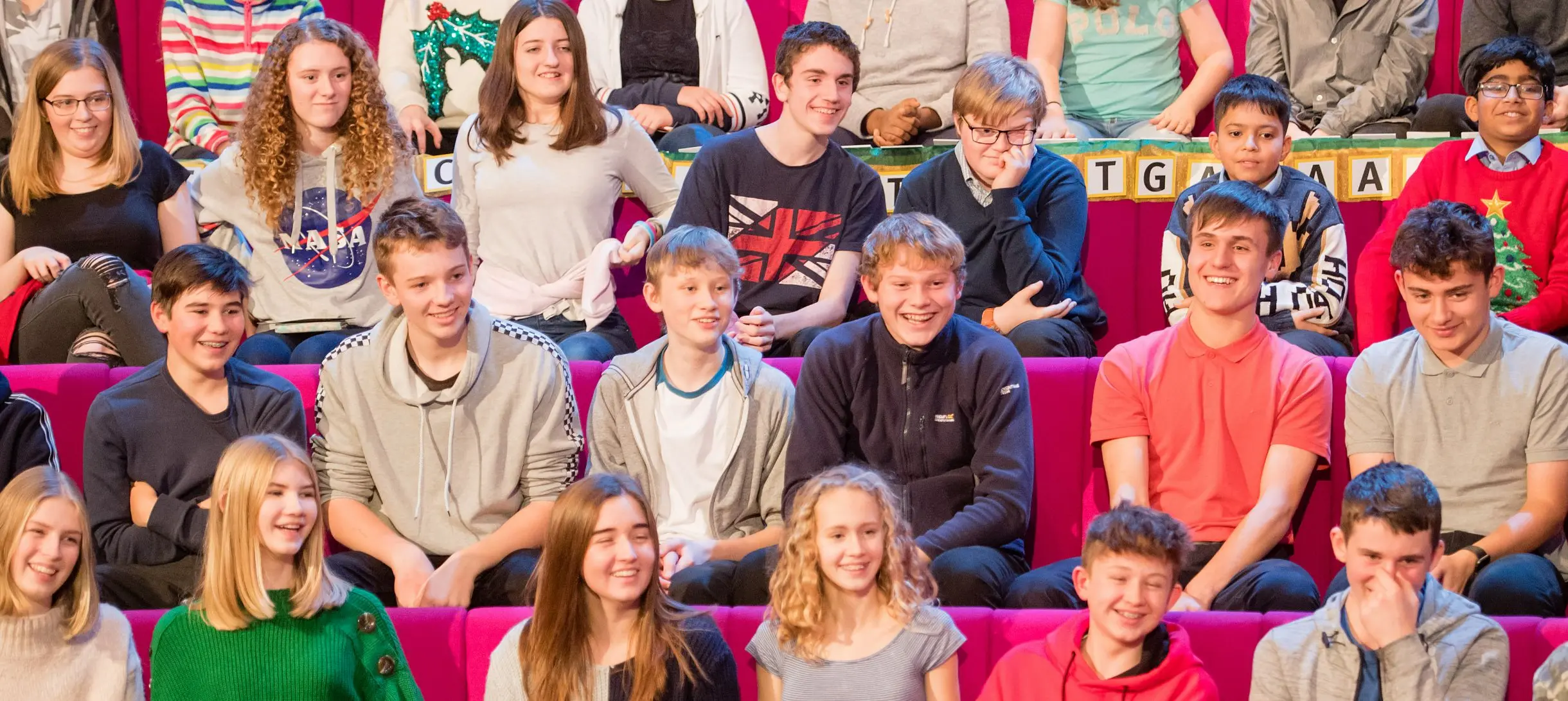 Audience at the Christmas lectures