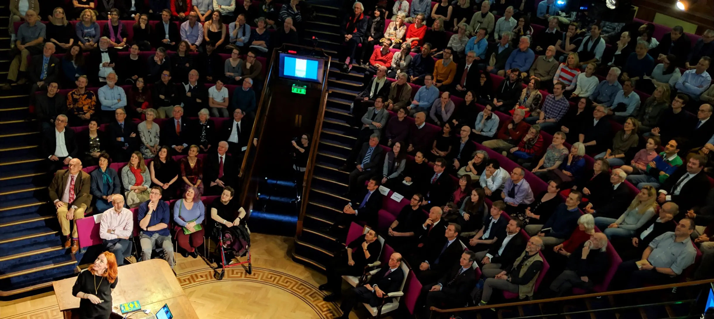 Audiences in the Theatre at the Royal Institution