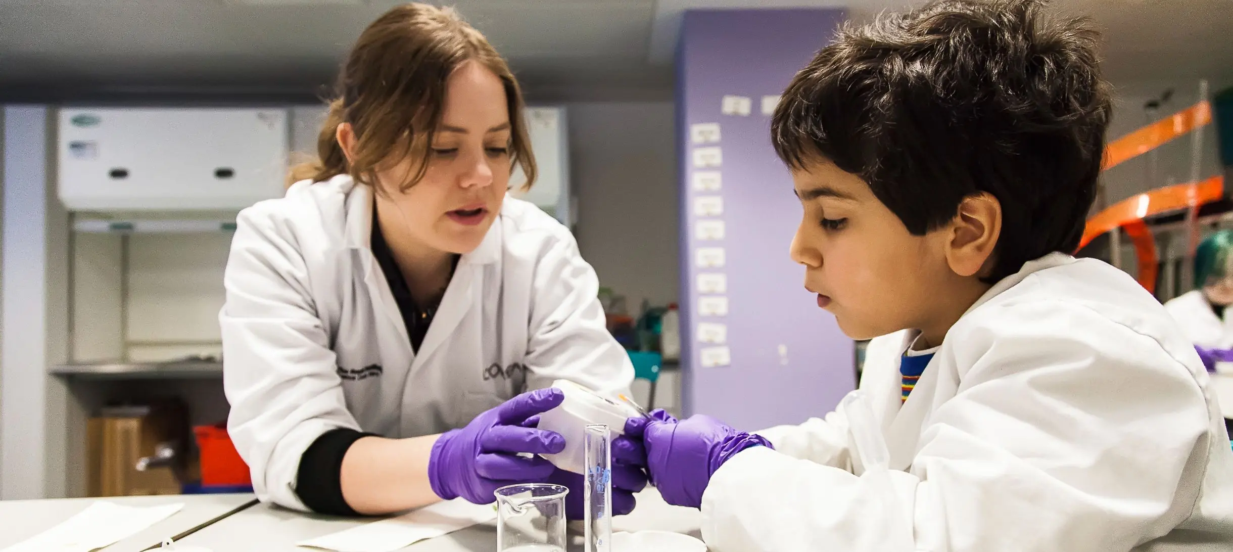 Children in the Young Scientist Centre