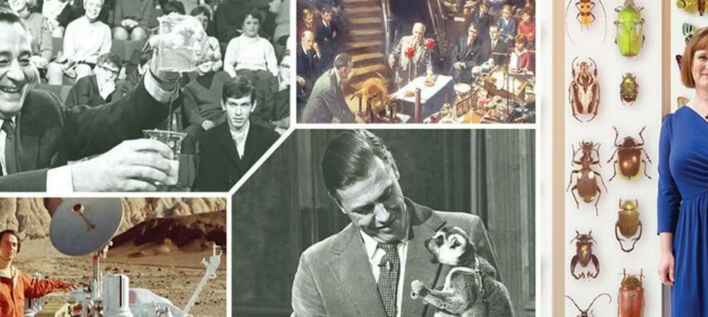Collage of past Christmas lectures