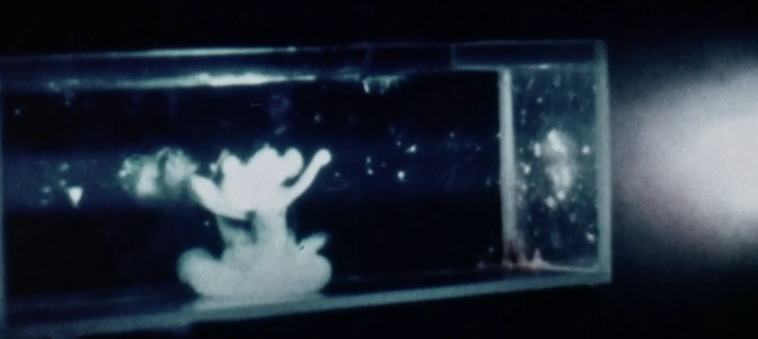 Still from 'Refraction and scattering of light'