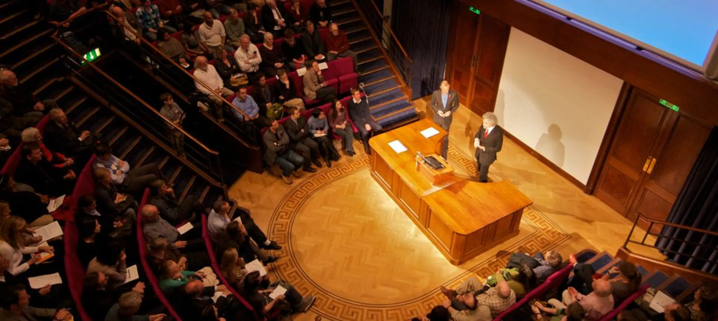 Our theatre during a lecture