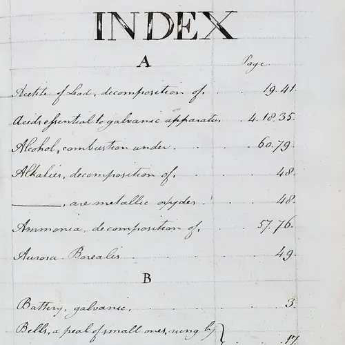  Faradays Notes on Tatum Lectures 1810