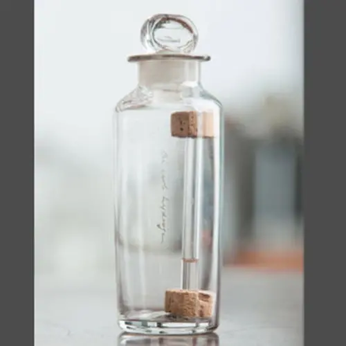 Michael Faraday's sample of benzene - full view