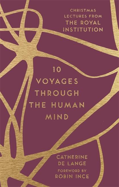 book cover of 10 voyages through the human mind with the title surrounded by drawings of neurons