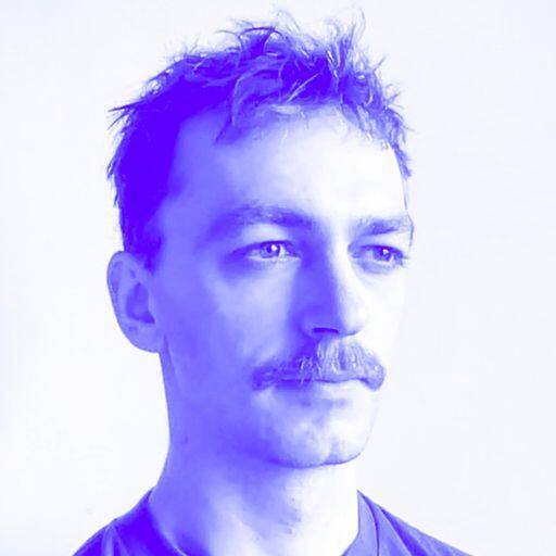 Colourised profile picture of a man.