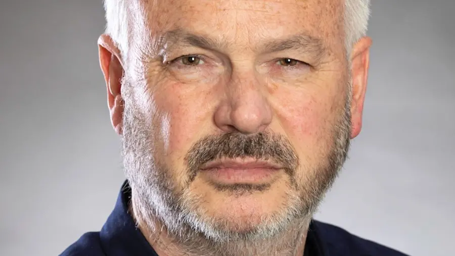 A close up of a man's face.