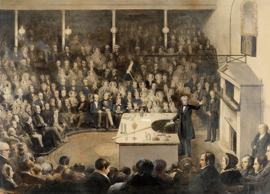 Michael Faraday's Christmas Lectures 1855