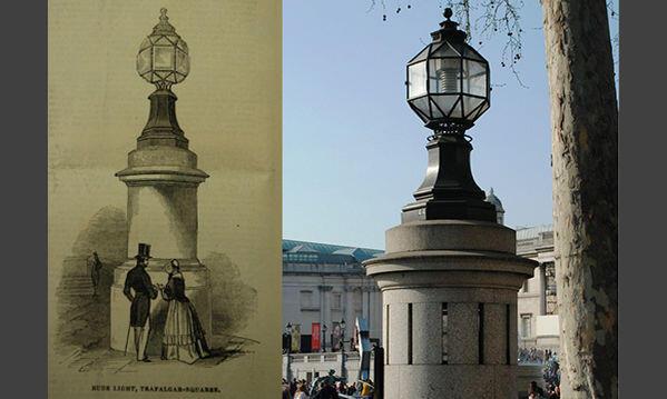 Octagonal Lights, Trafalgar Square