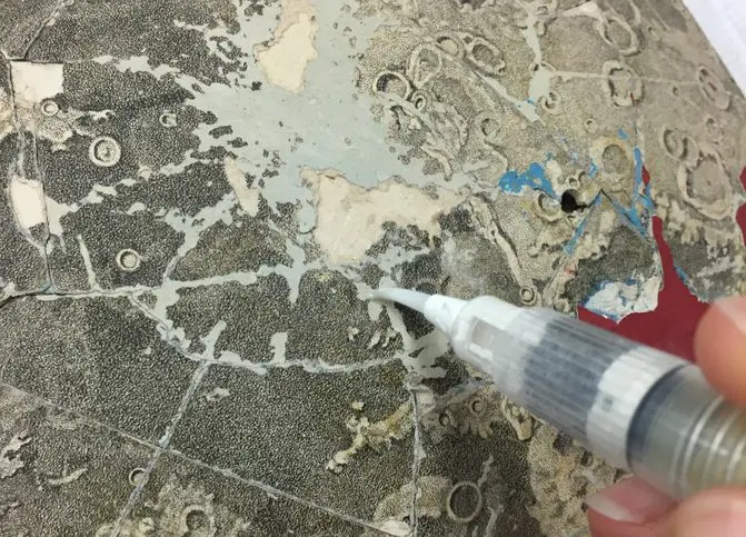 Selenographia close up