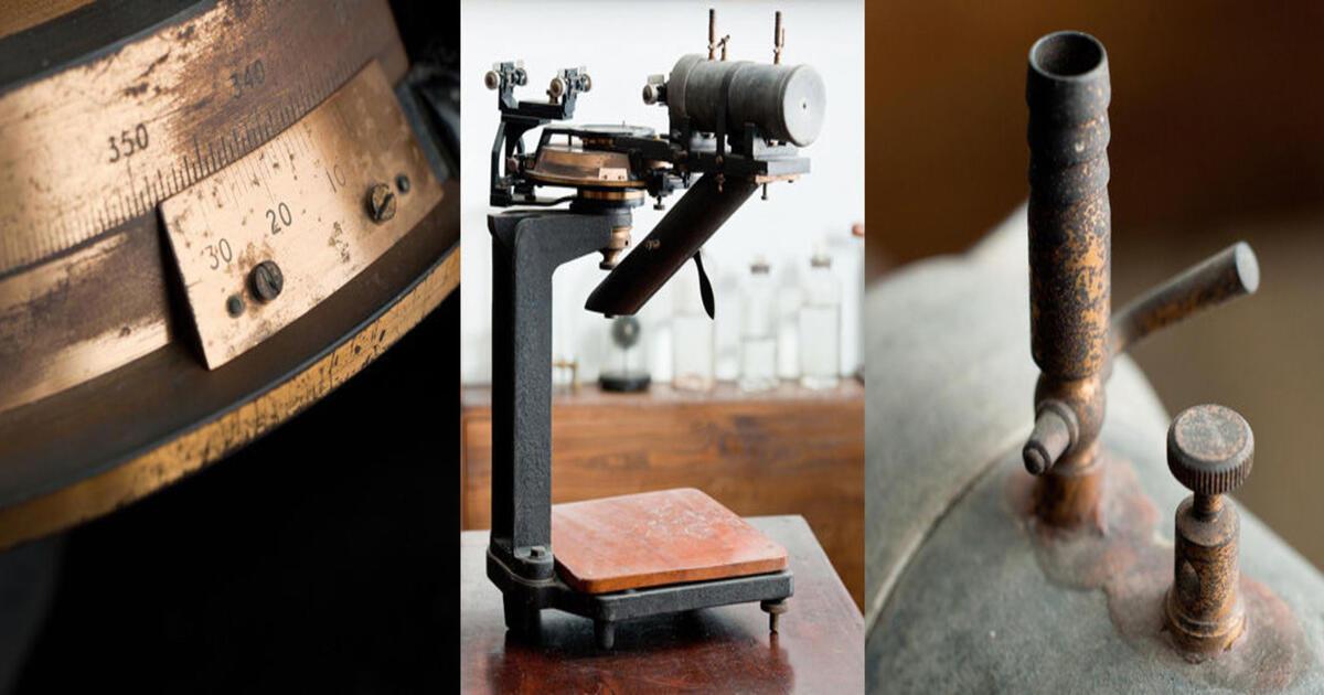 William Bragg's spectrometer Royal Institution