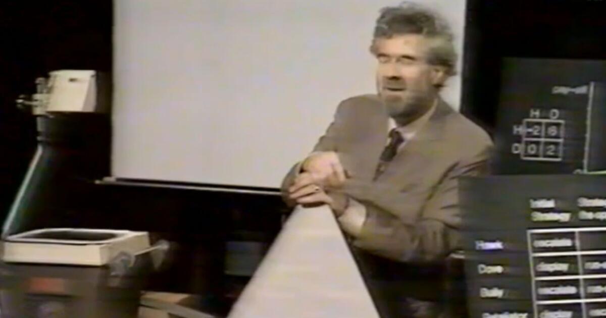 Mathematics into pictures – Games and evolution (1978) | Royal Institution