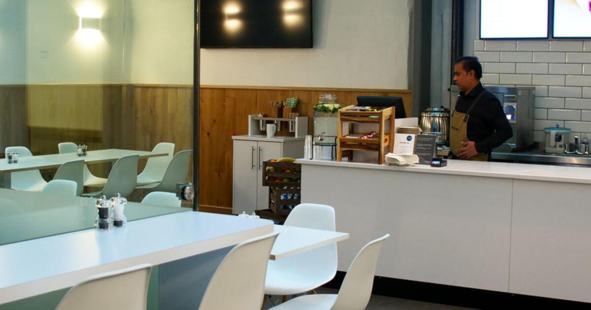 The Atrium Cafe at the Royal Institution in London