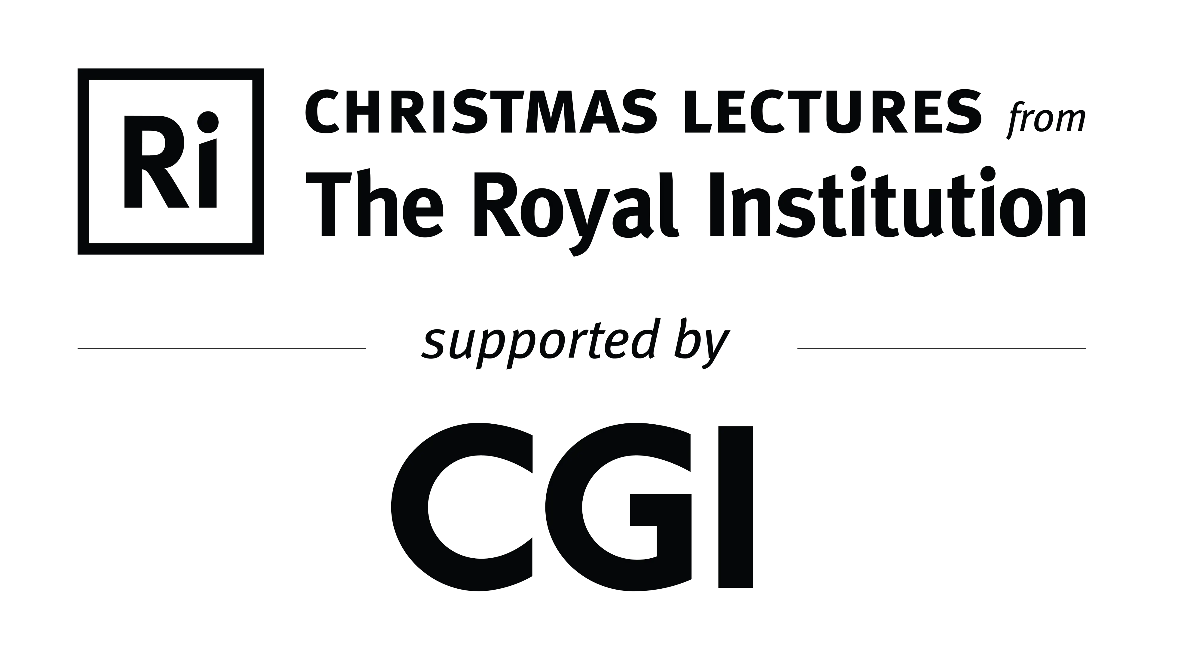 christmas lectures and cgi lockup logo