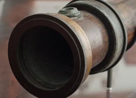 A tube used to measure absorptive powers of gases