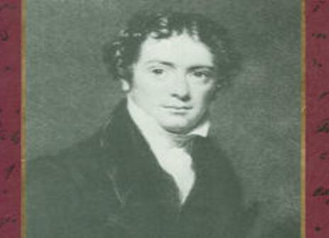 A photograph of a young Michael Faraday